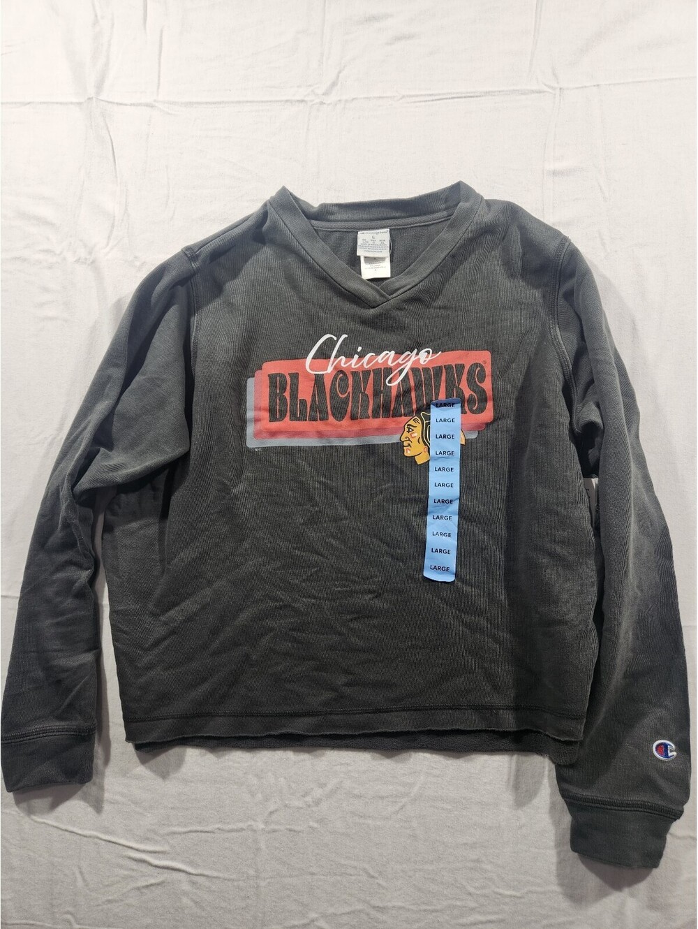 Chicago blackhawaks shirt.